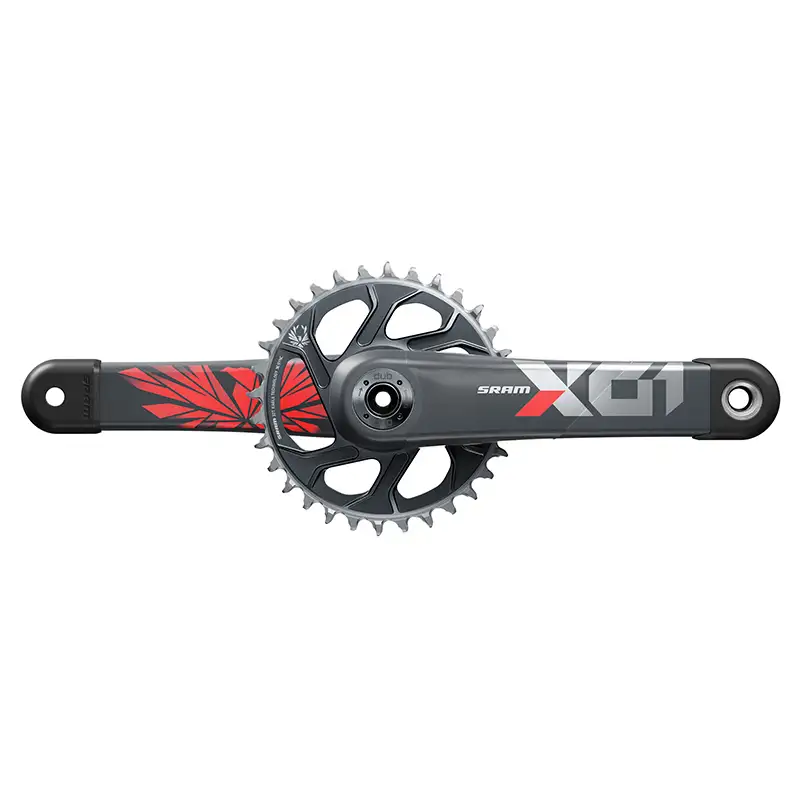 Vevparti SRAM X01 Eagle Boost DUB SuperBoost+ 32T 175 mm 56,5 mm DM 1x12-Växlar X-sync 2 Röd