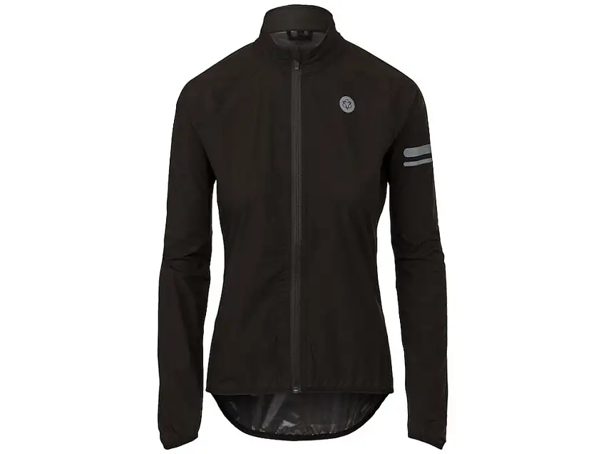 AGU Essential Rain cykeljacka svart dam