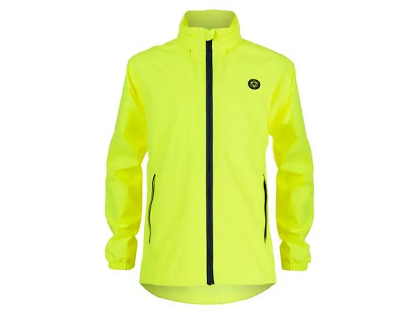 AGU GO Kids regnjacka neon yellow