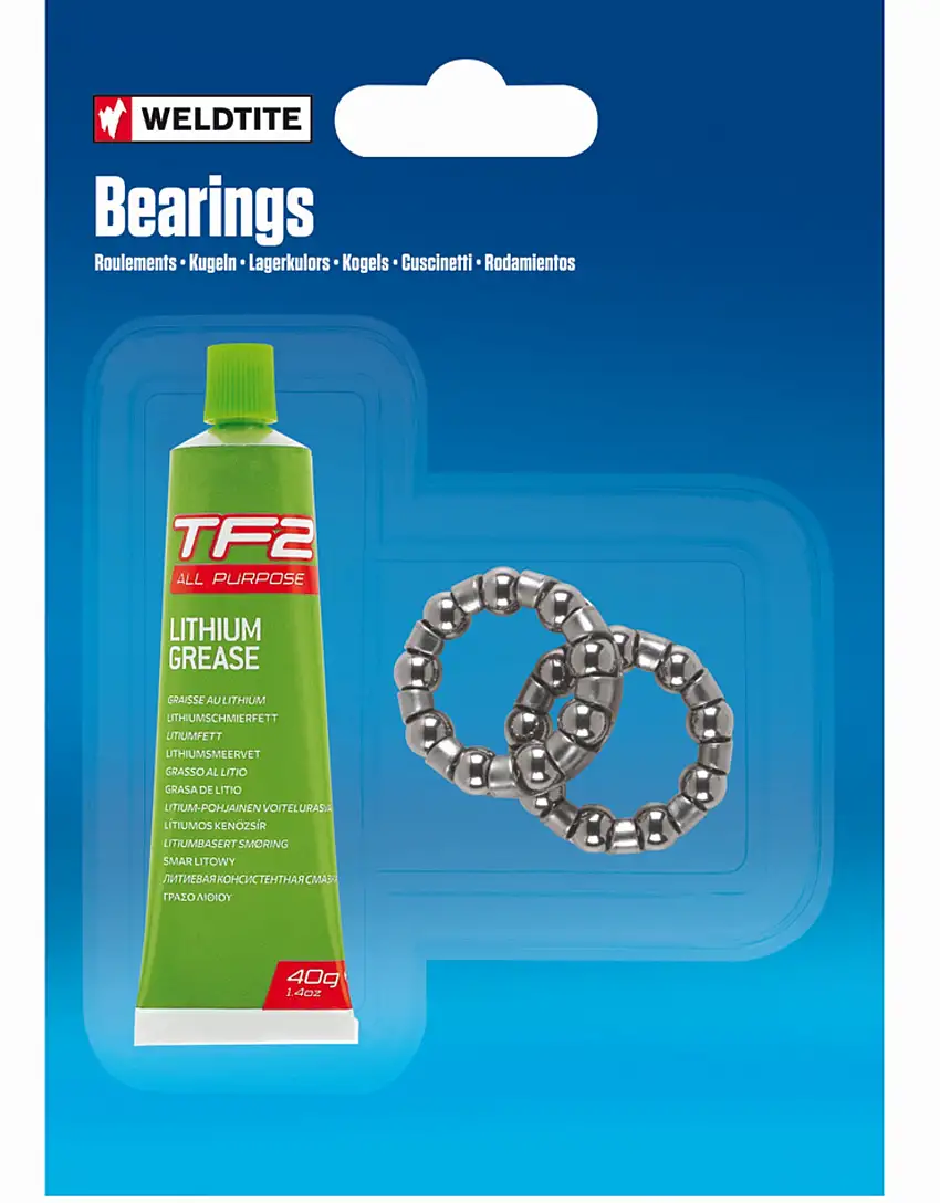 Kullager Weldtite med Litiumfett 1/4"