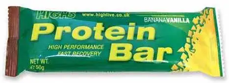 Proteinbar High5 Proteinbar 50 g Banan/Vanilj 25-pack