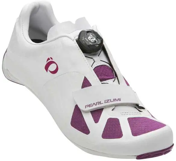Cykelskor Pearl Izumi Race Road IV dam vit/lila