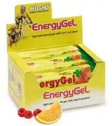 Energigel High5 Energygel+ Koffein 40 g Apelsin 20-pack