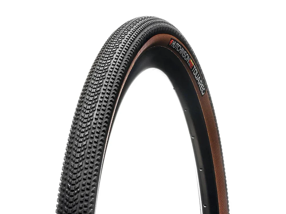 Hutchinson Touareg Hardskin TLR vikbart graveldäck 700x50c tan