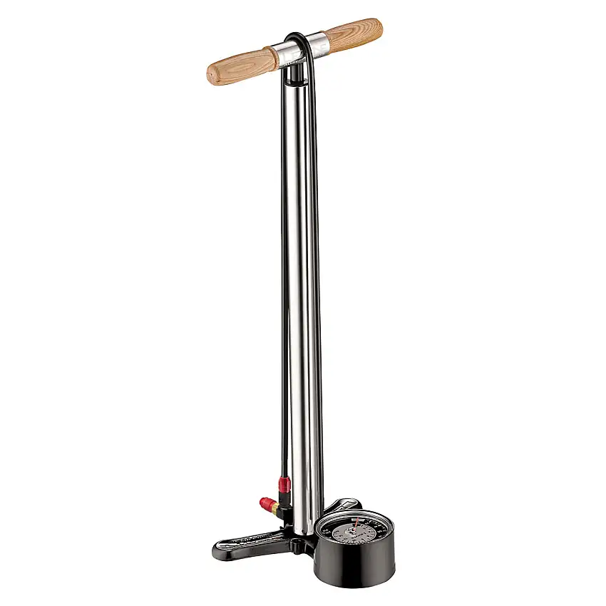 Fotpump Lezyne Alloy Floor Drive ABS-1 Pro HP 15kg Silver