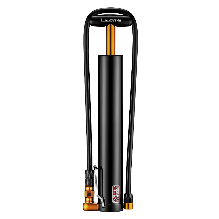 Fotpump Lezyne Micro Floor Drive XL HV 25kg Svart