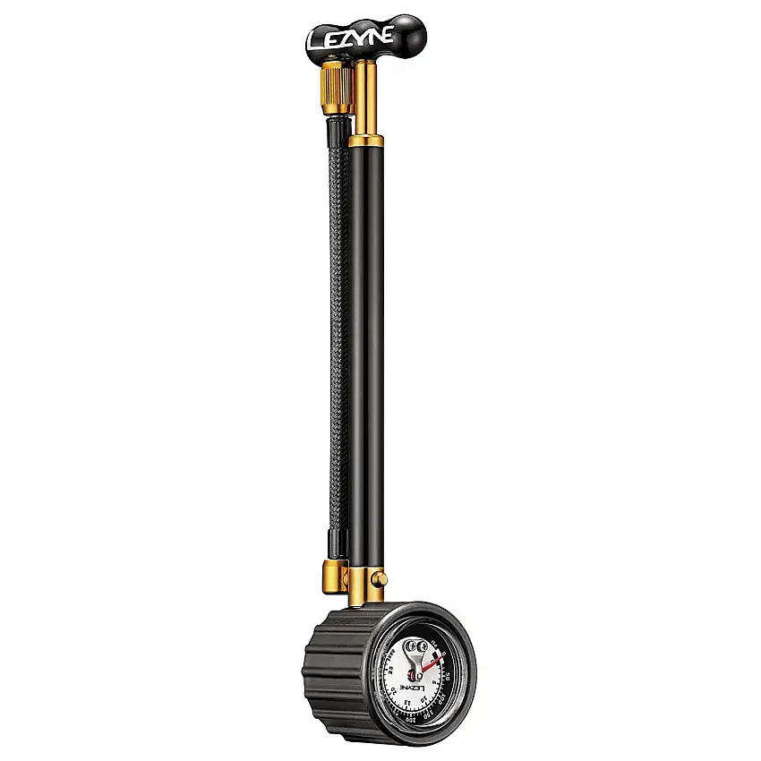Gaffelpump Lezyne Shock Drive HP (400 psi) Svart