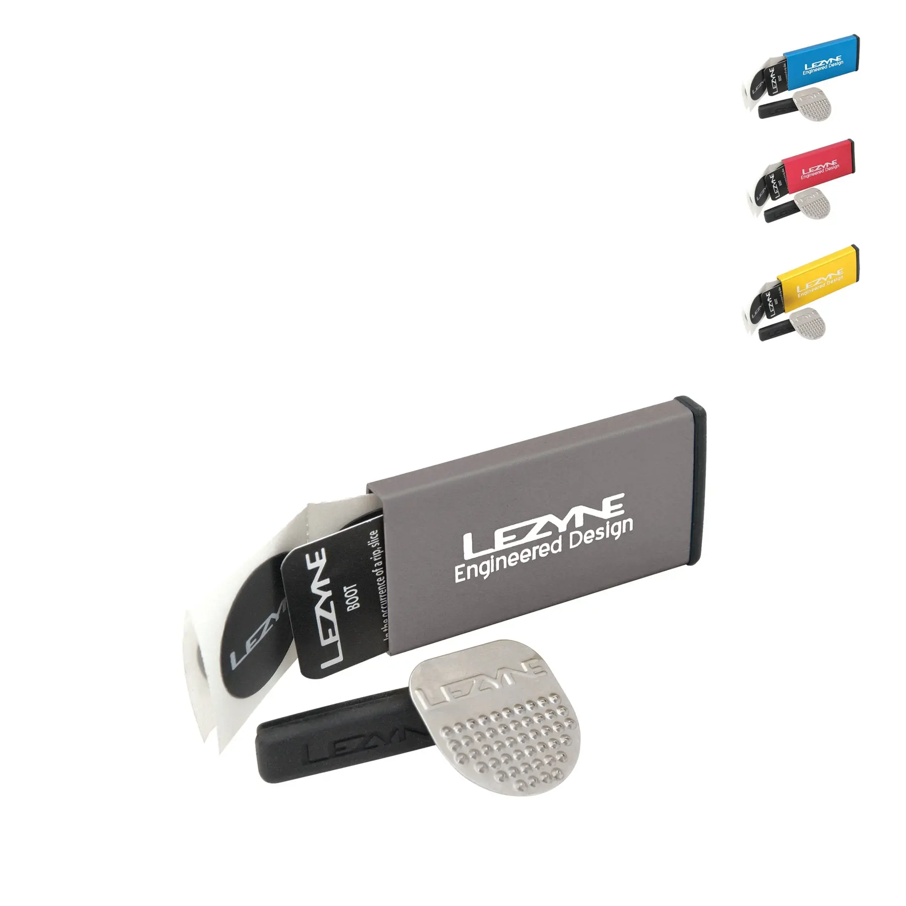 Cykelreparationssats i metall Lezyne