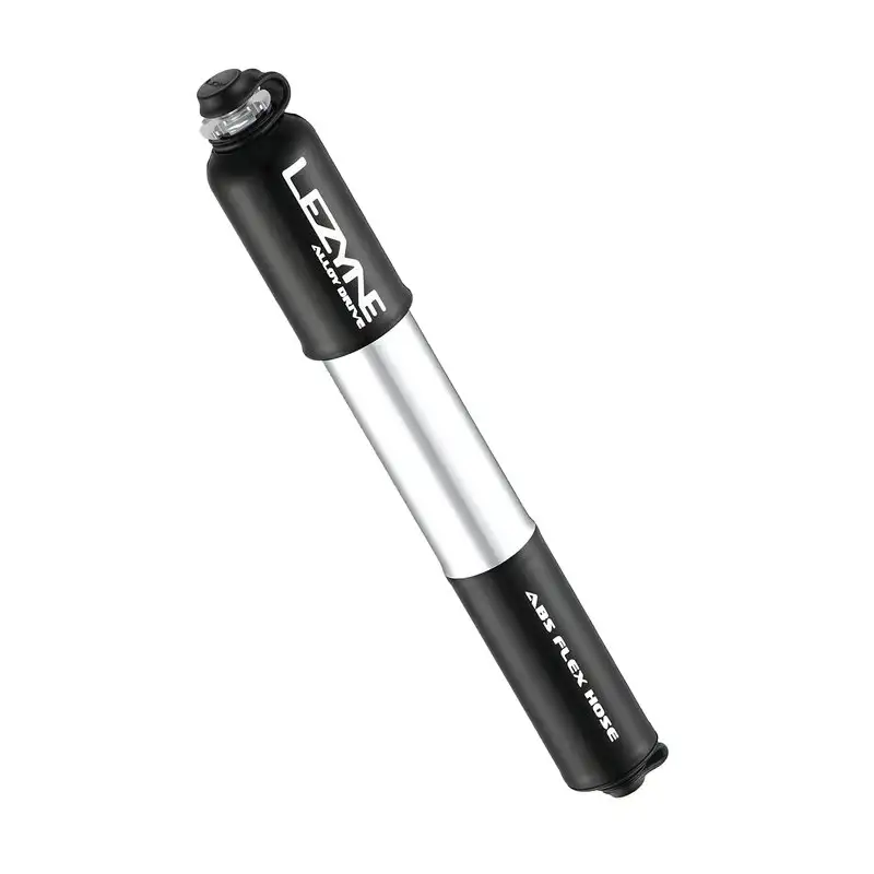 Minipump Lezyne Alloy Drive HV 216mm 6,2kg Svart