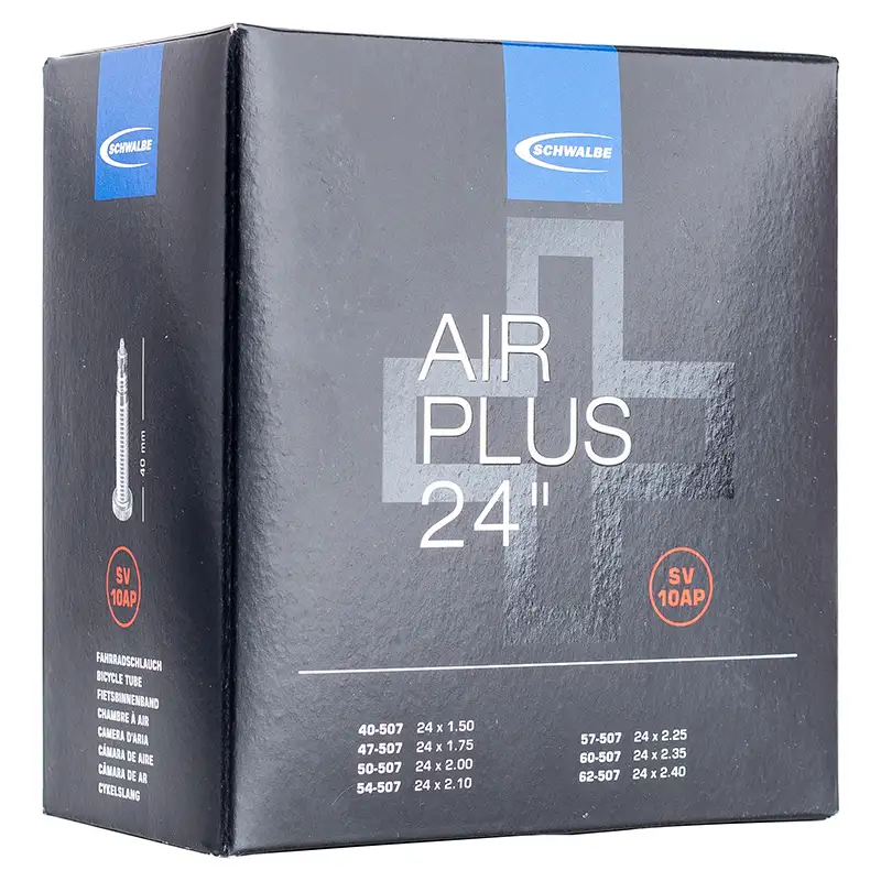 Cykelslang Schwalbe Air Plus SV 10AP (40-62x507) Racerventil 40 mm