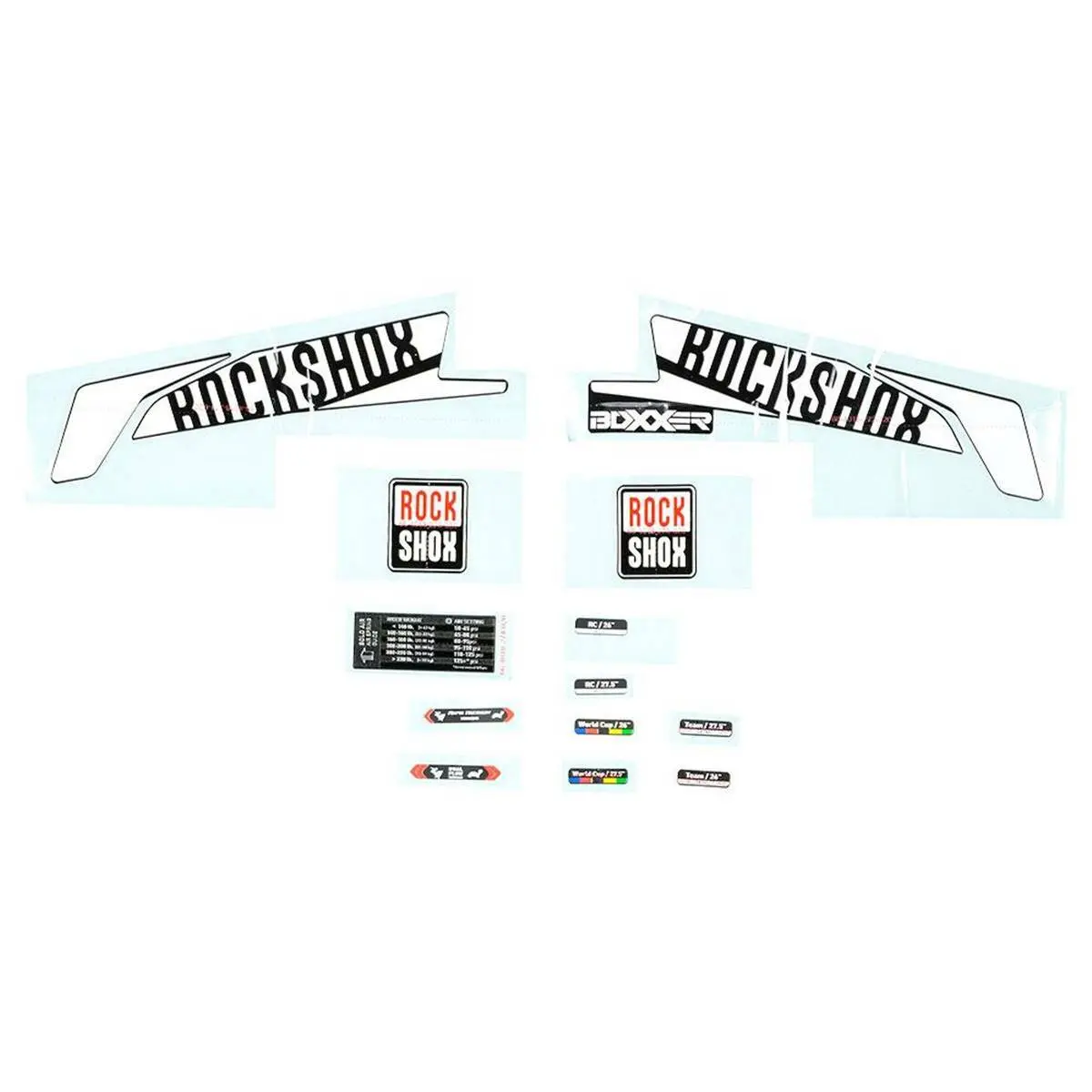 Klistermärken Rockshox Boxxer 26/27.5