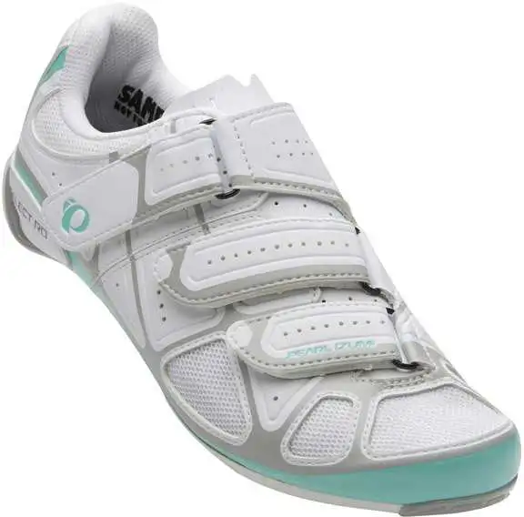 Cykelskor Pearl Izumi Select Road IV dam vit/grön