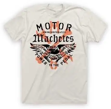 T-Shirt Twin Six Motor Machetes vit