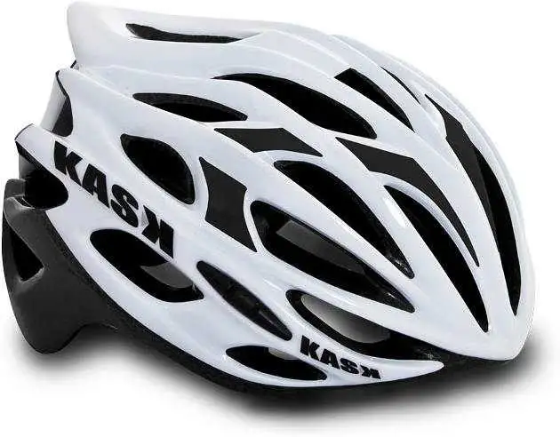 Cykelhjälm Kask Mojito vit/svart