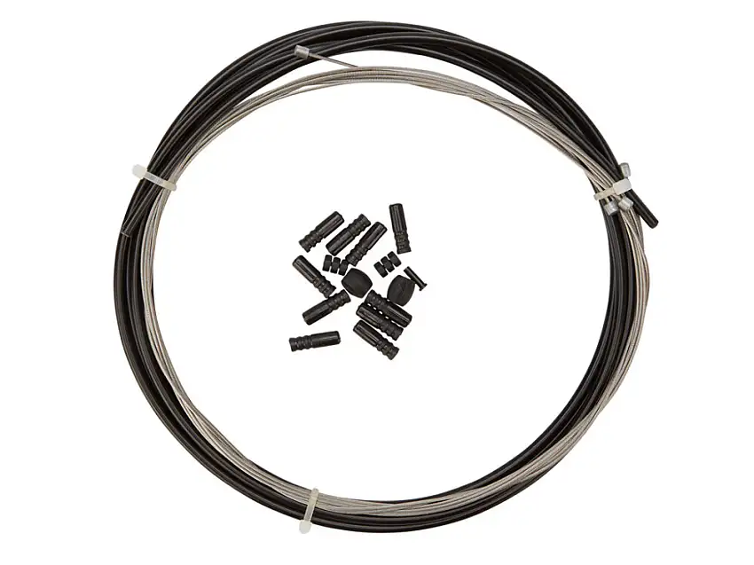 Pathtaker Växelvajer 4mm 1700mm/2100mm sett till fram- och bak Svart