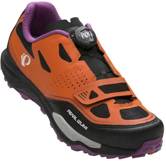 Cykelskor Pearl Izumi X-Alp Launch II dam orange/svart