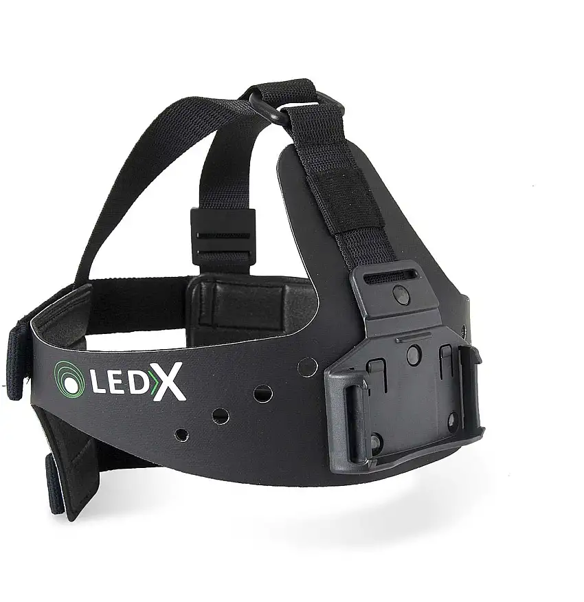 Huvudställning Ledx Pro svart
