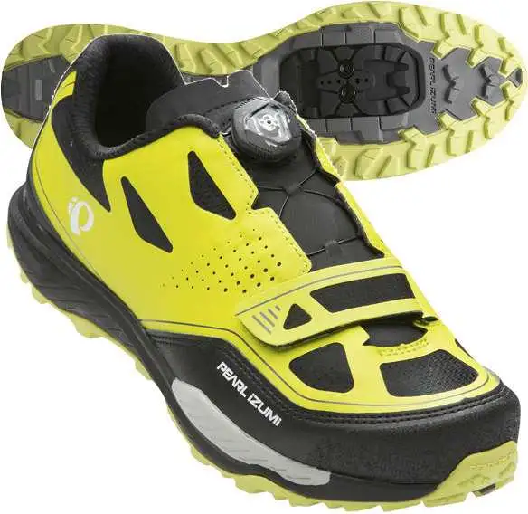 Cykelskor Pearl Izumi X-Alp Launch II lime/svart