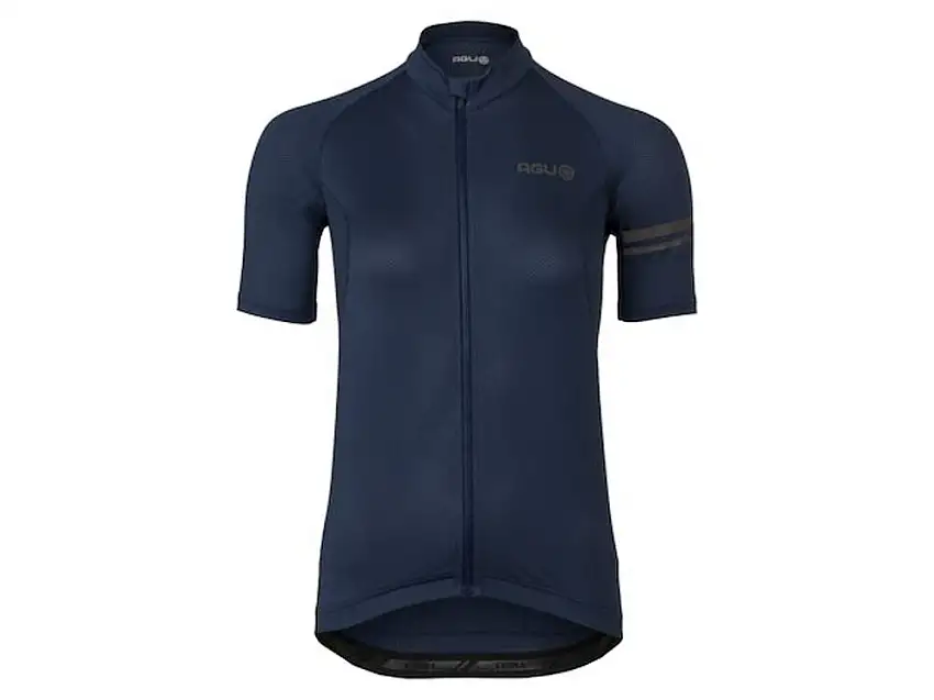 AGU CORE Essential Jersey kortärmad cykeltröja deep blue dam