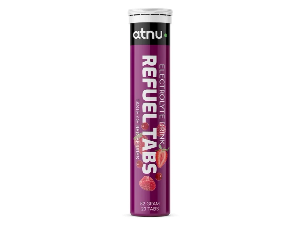 Atnu Refuel Elektrolyttabs röda bär 20 tabs