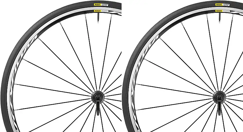 Hjulset Mavic Ksyrium Kantråd 23 mm Shimano/SRAM svart
