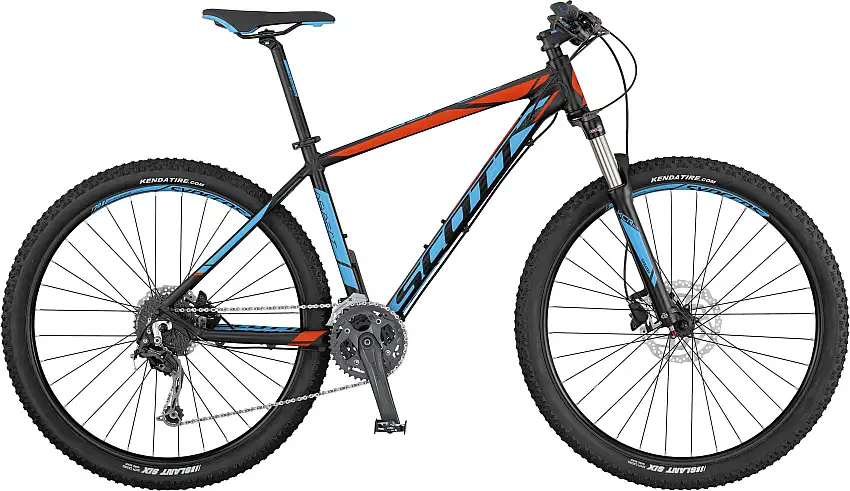Scott Aspect 730 svart/blå/röd