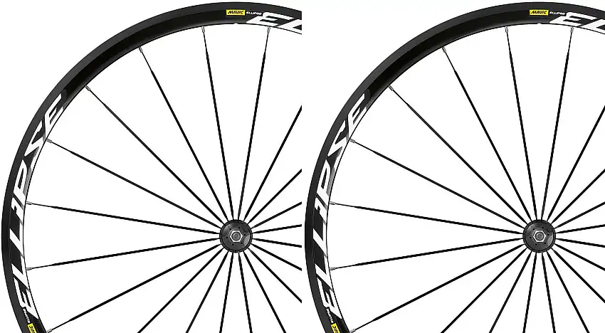 Hjulset Mavic Ellipse kanttråd singlespeed