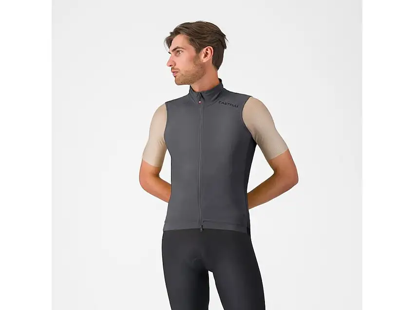 Castelli Espresso 2 cykelväst smoky gray herr