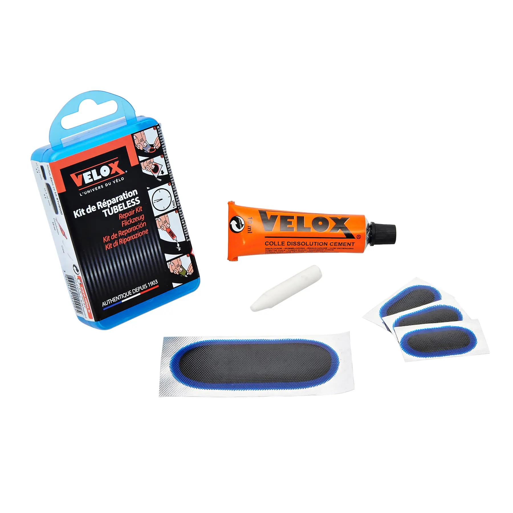 Låda med plåster Velox Tubeless