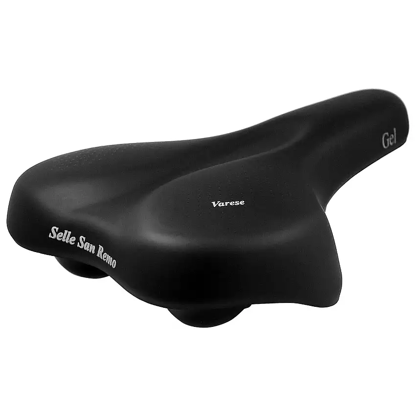 Sadel Selle San Remo Varese GEL Komfort 265x200mm Svart