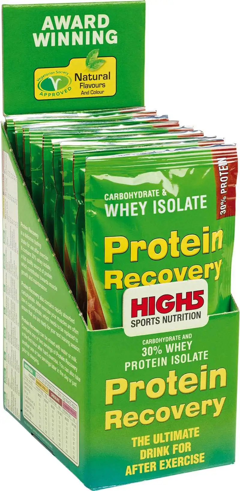 Proteinpulver High5 Protein Recovery 60 g Choco 10-pack