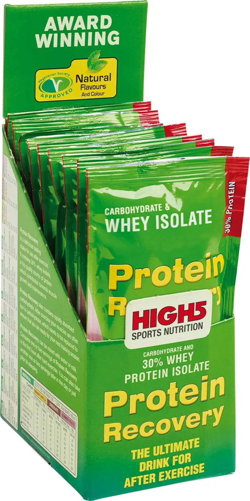 Proteinpulver High5 Protein Recovery 60 g Sommarfrukt 10-pack