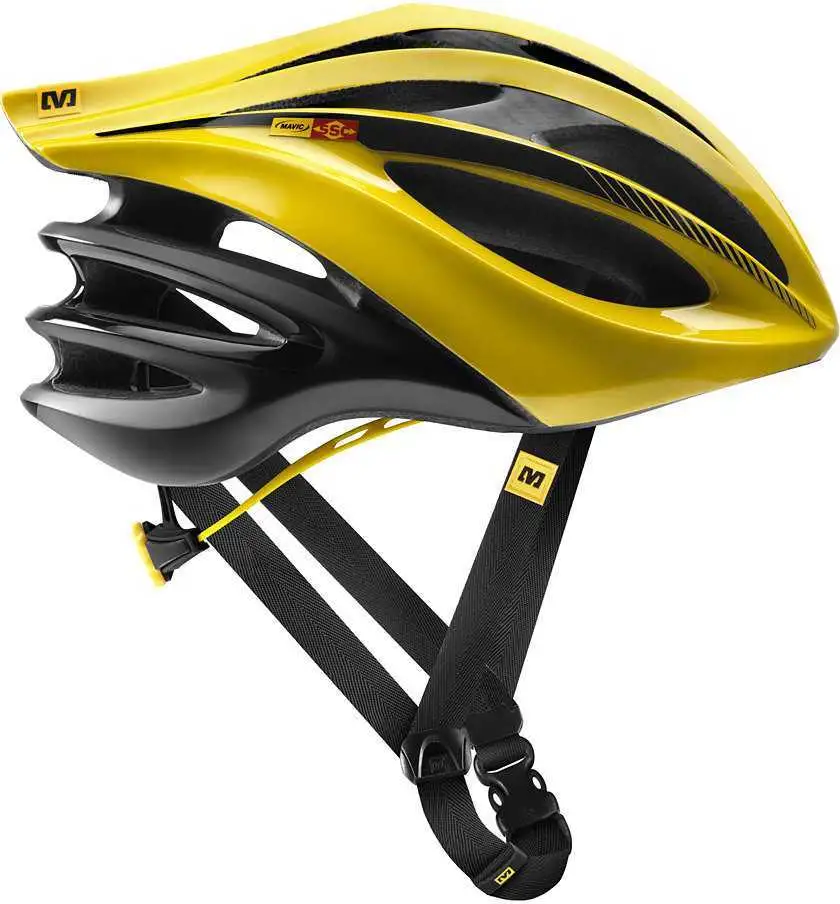 Cykelhjälm Mavic Plasma SLR gul/svart