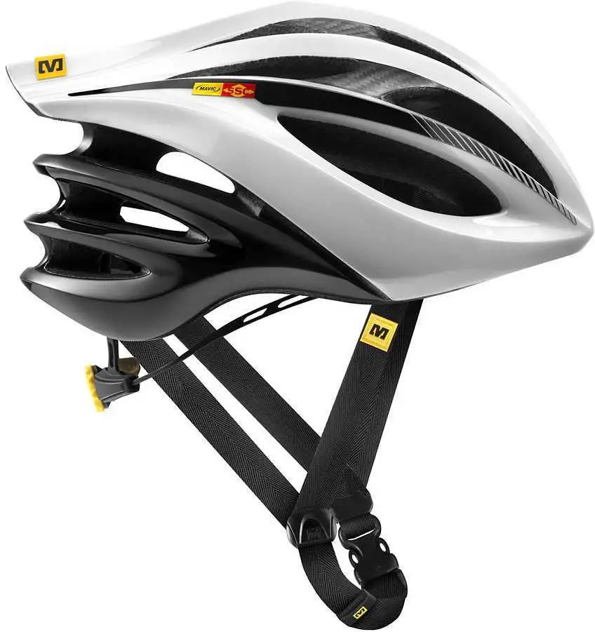Cykelhjälm Mavic Plasma SLR vit/svart