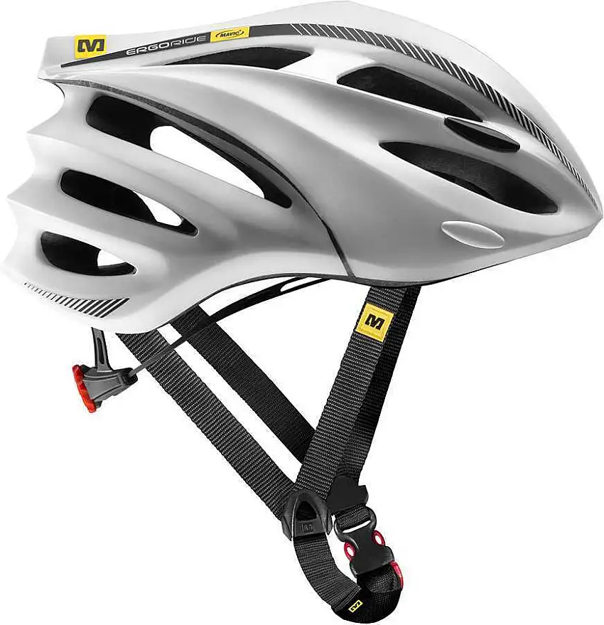 Cykelhjälm Mavic Syncro vit/svart