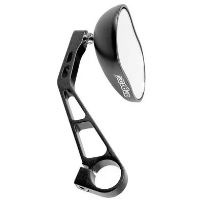 Höger/vänster kortarmspegel i aluminium Ergotec M88