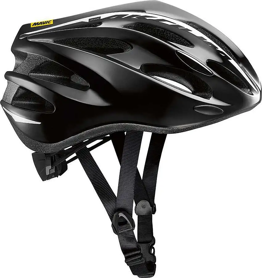 Cykelhjälm Mavic Aksium svart/vit