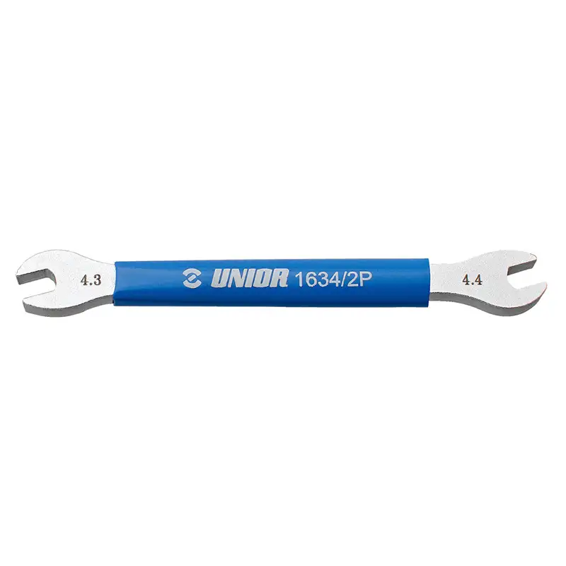 Ekernyckel Unior Double Sided Shimano Spoke Wrench 4,3X4,4 Blå