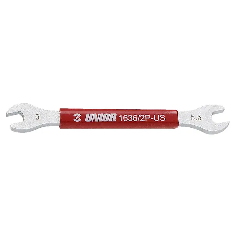 Ekernyckel Unior Double Sided Spoke Wrench Röd 5x5.5