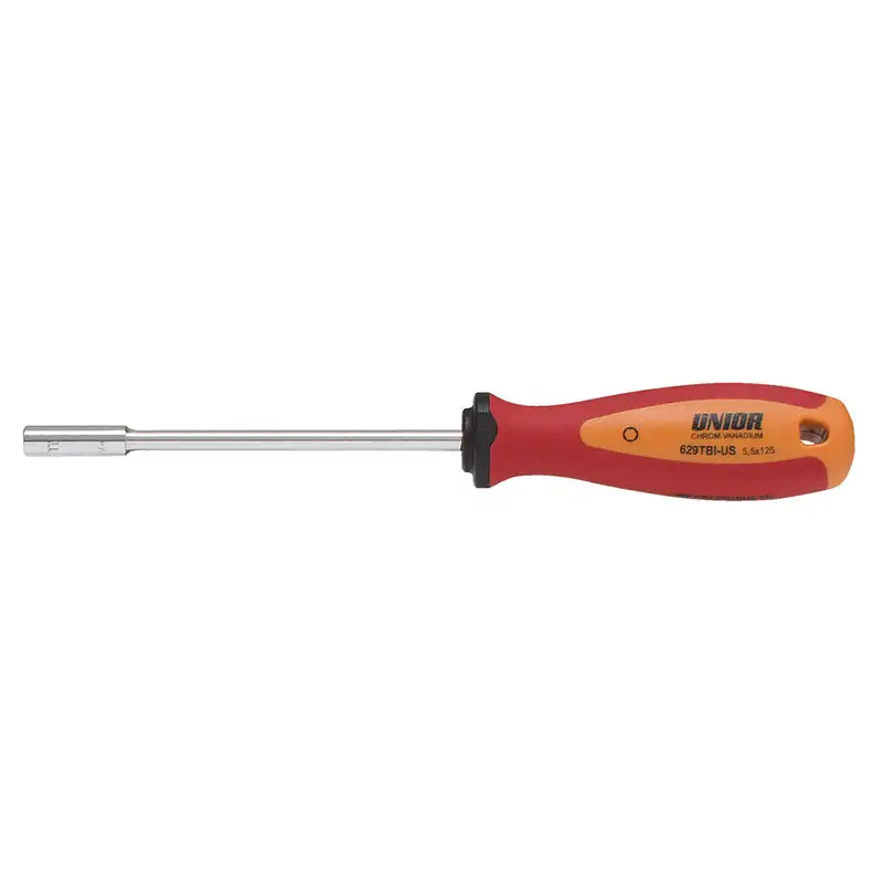 Hylsnyckel Unior Socket Wrench With Tbi Handle 5.5 Röd