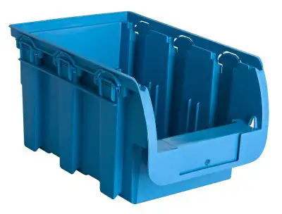 Förvaringslåda Unior Plastic Box 3 St 210X350X150 Blå