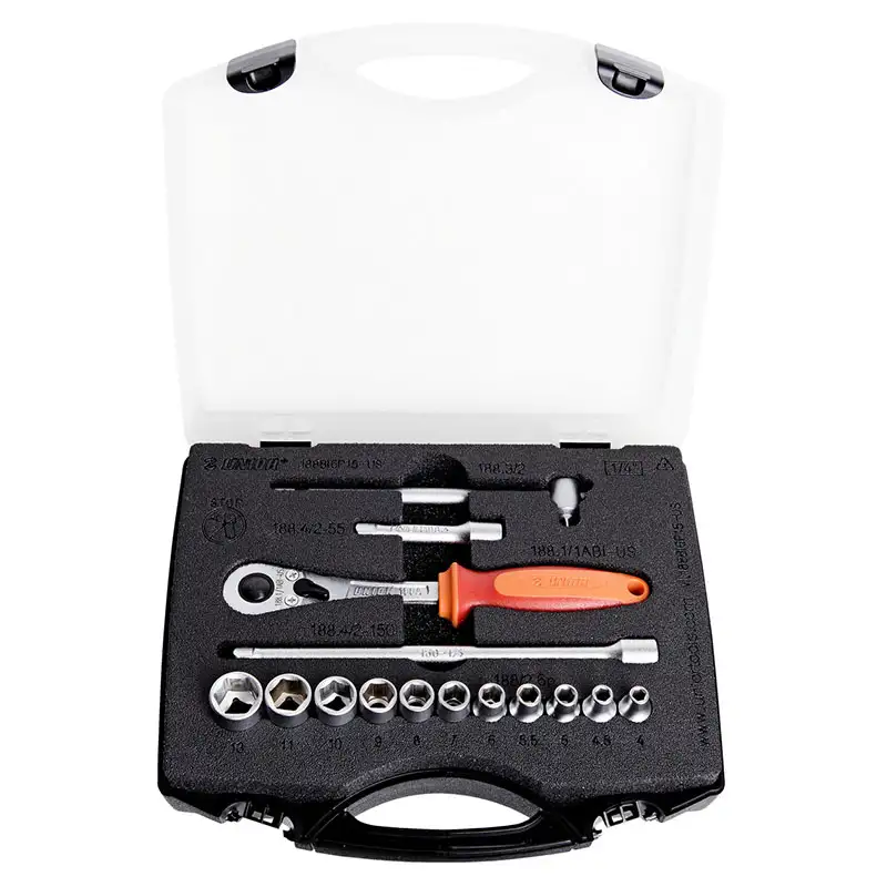 Verktygssats Unior Socket Set In Plastic Box