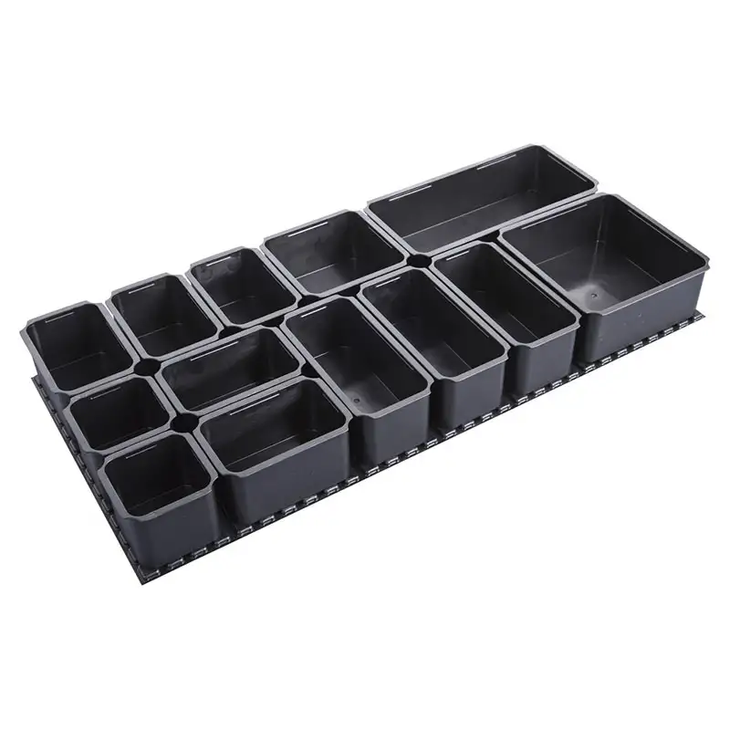 Förvaringslådor Unior Set Of Plastic Boxes With Base