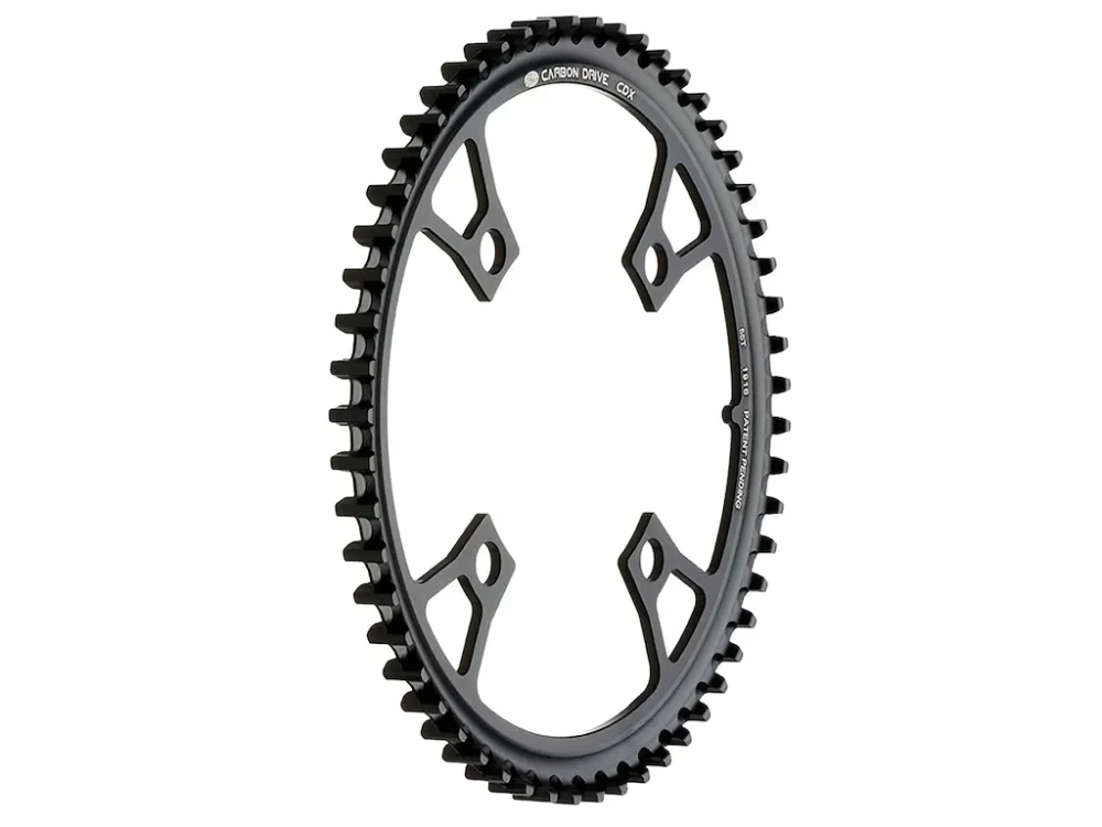 Gates CDX drev 55T till remdrift singlespeed BCD 104mm 4 hål