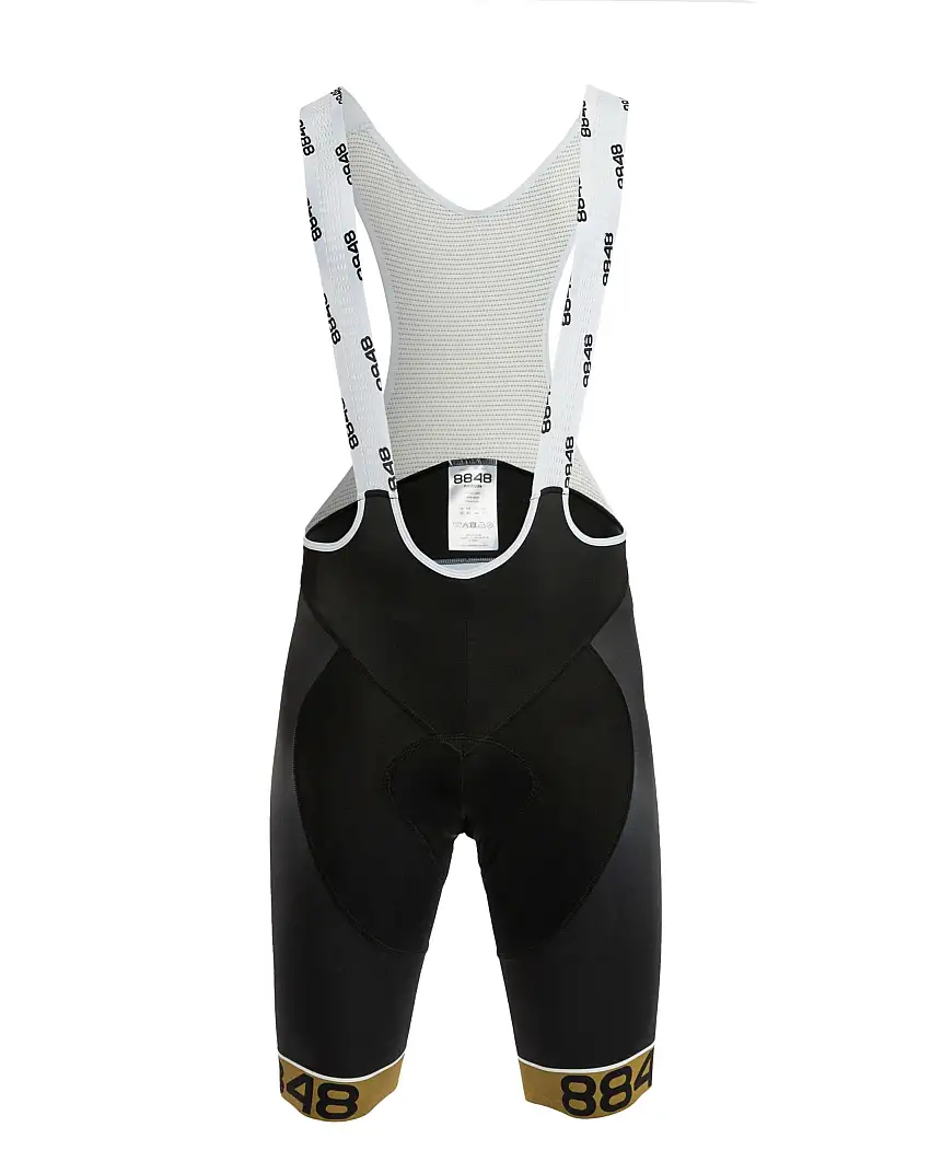 Bib Shorts 8848 Santo svart/brons