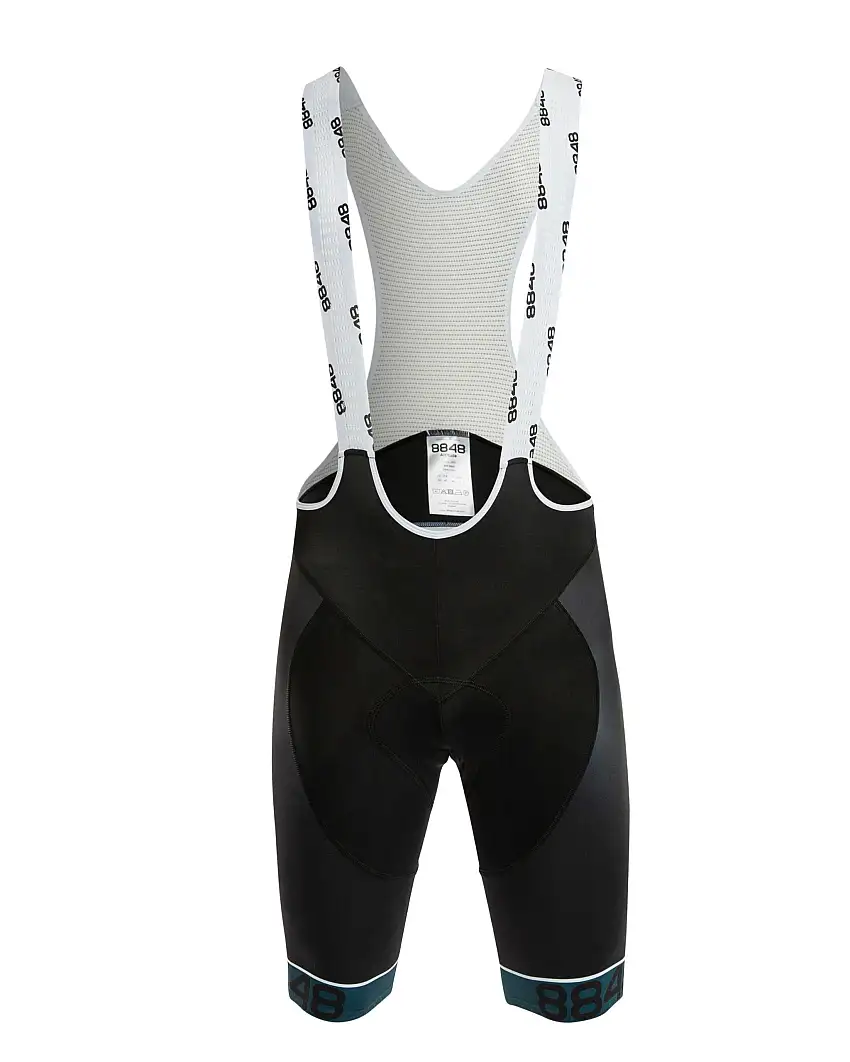 Bib Shorts 8848 Santo svart/mörkgrön