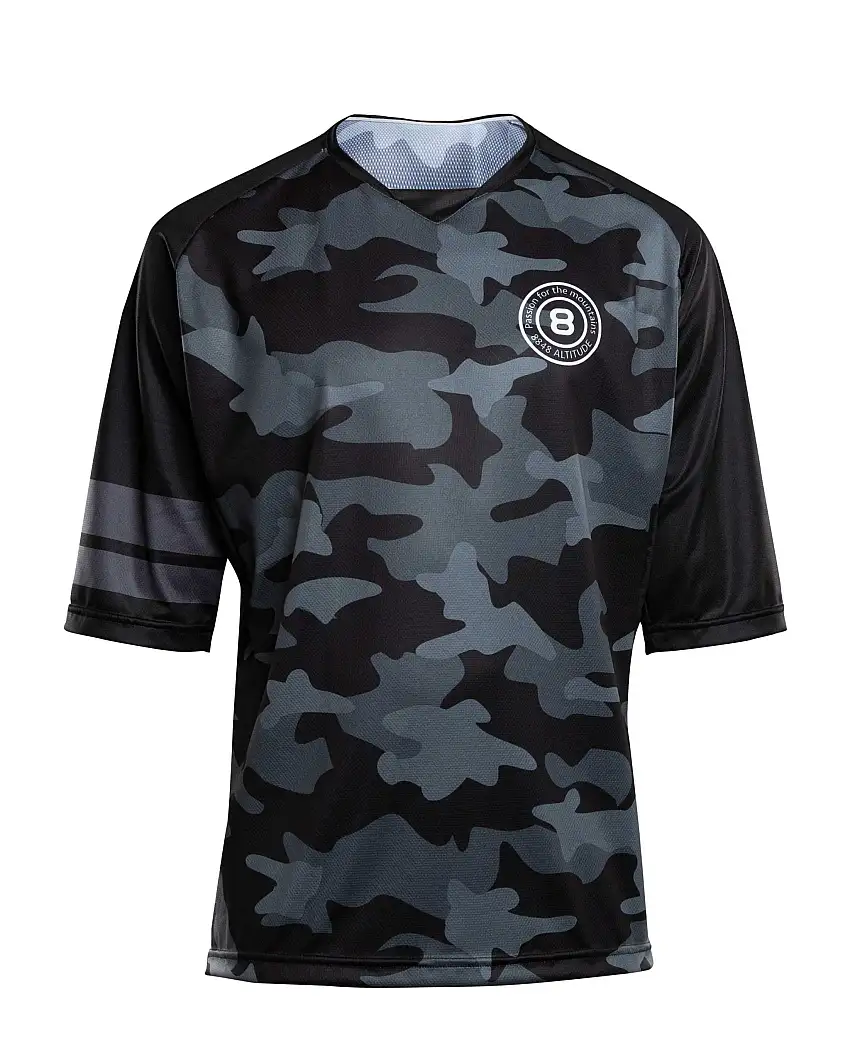 Tröja 8848 Taupo svart camo