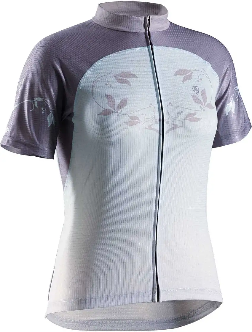 Tröja Bontrager RL kort ärm dam vit/lila