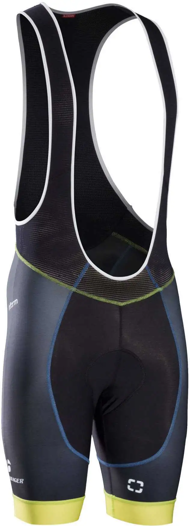Bib Shorts Bontrager RL svart/gul