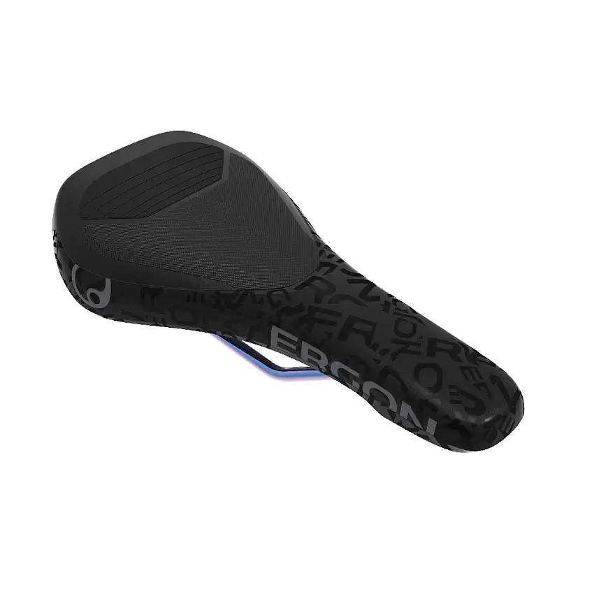 Sadel Ergon SM Downhill Comp Herr 236x120mm Svart/Oilslick